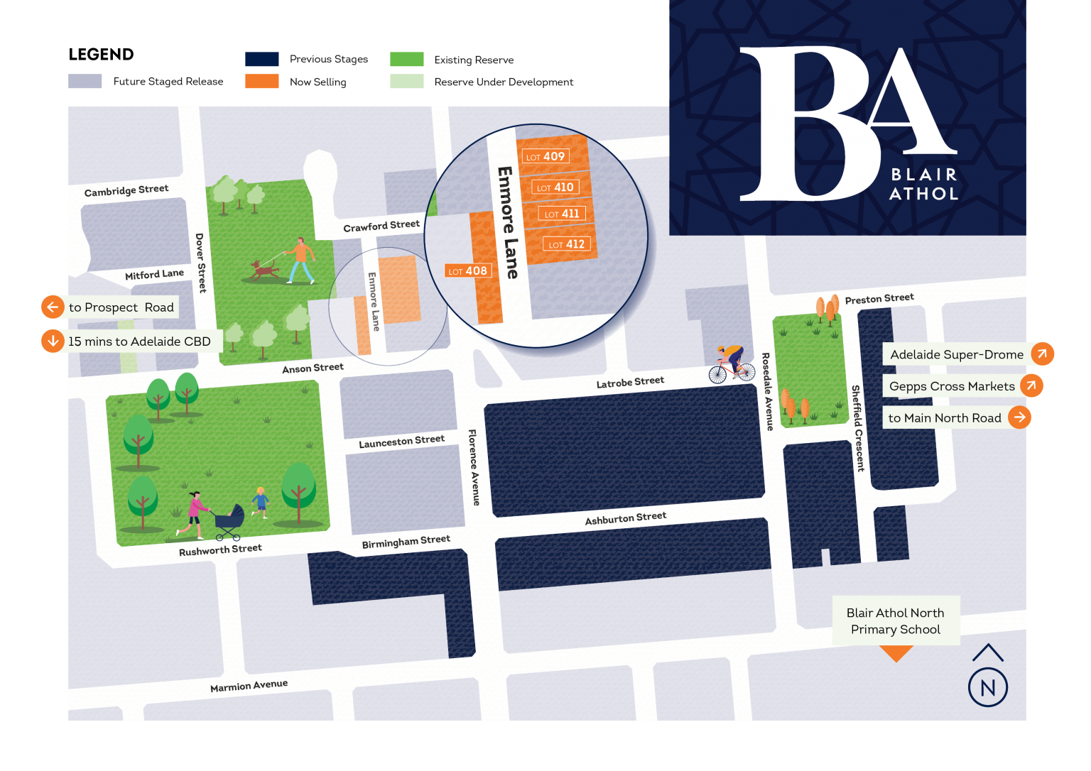 Blair Athol Living Now Selling Land